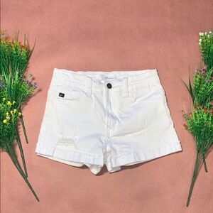 KanCan White Jean Shorts for Women